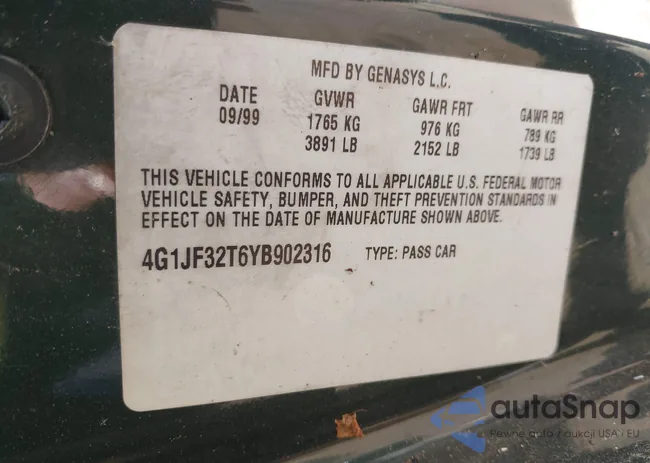 4G1JF32T6YB902316: 43135362