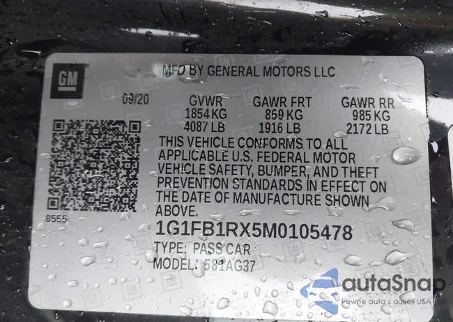 1G1FB1RX5M0105478: 43135620