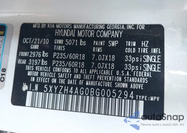 5XYZH4AG0BG005294: 43134668