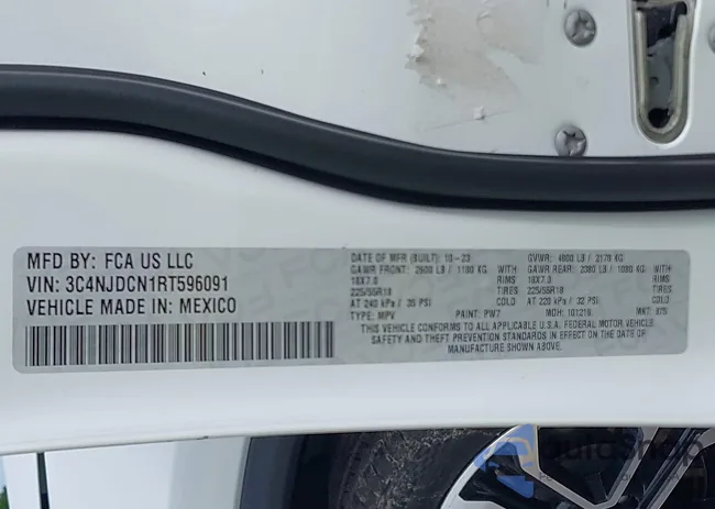 3C4NJDCN1RT596091: 43134928