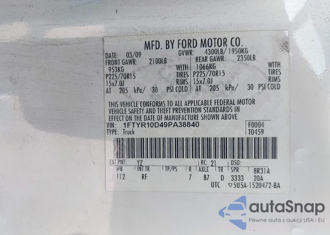 1FTYR10D49PA38840: 43136228