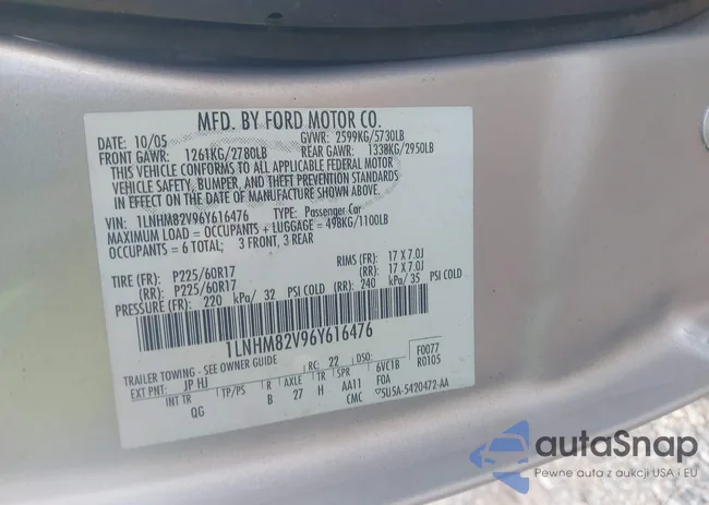 1LNHM82V96Y616476: 43136349