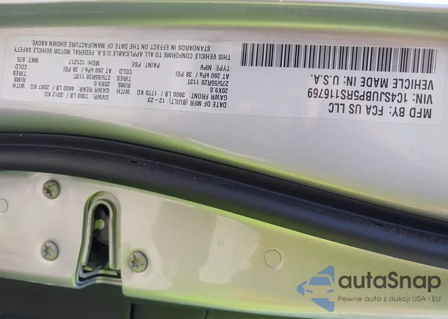 1C4SJUBP5RS116769: 43136394