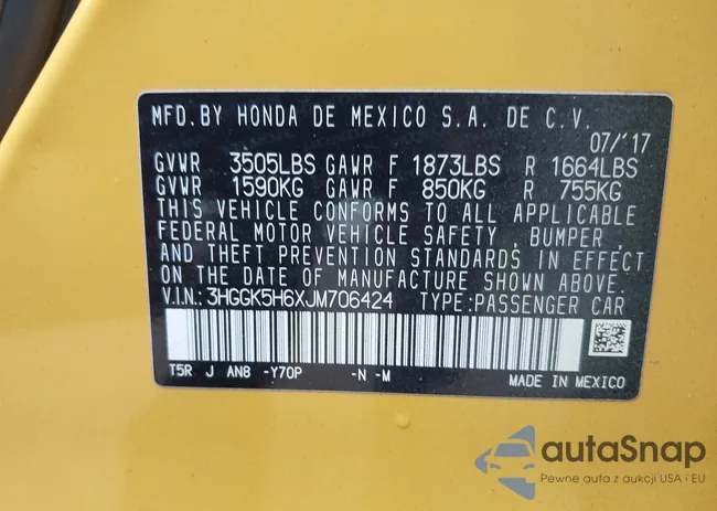 3HGGK5H6XJM706424: 43136612