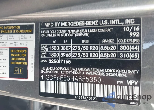 4JGDF6EE3HA855350: 43136618