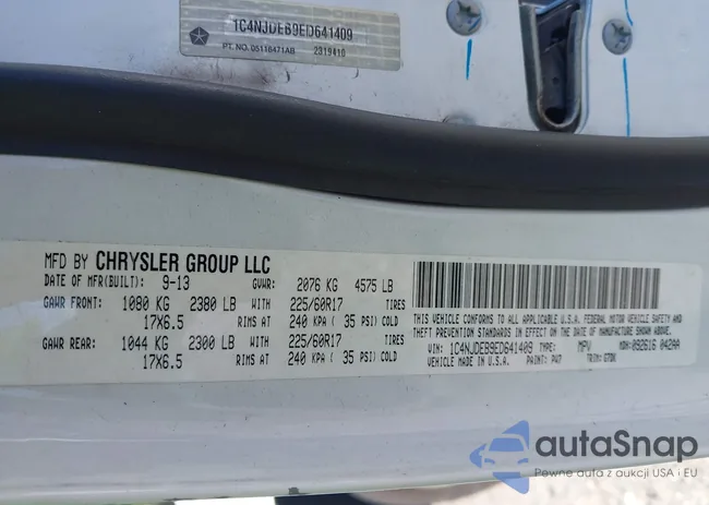 1C4NJDEB9ED641409: 43135696