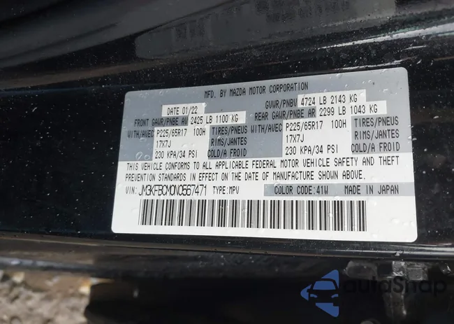 JM3KFBCM0N0567471: 43135977