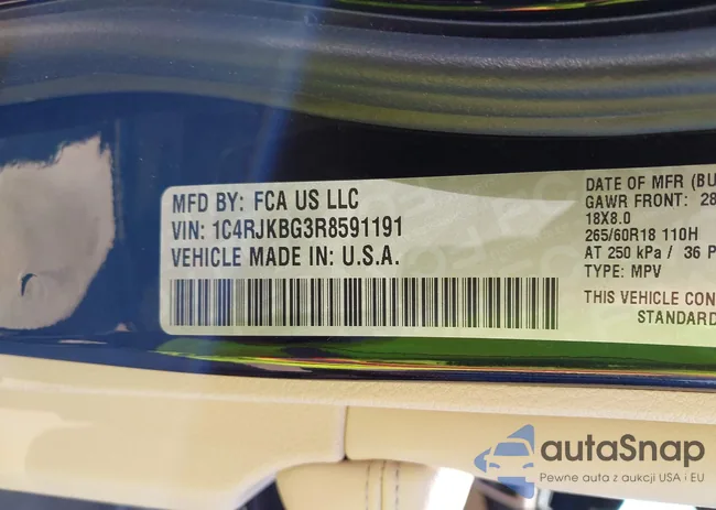 1C4RJKBG3R8591191: 43136000