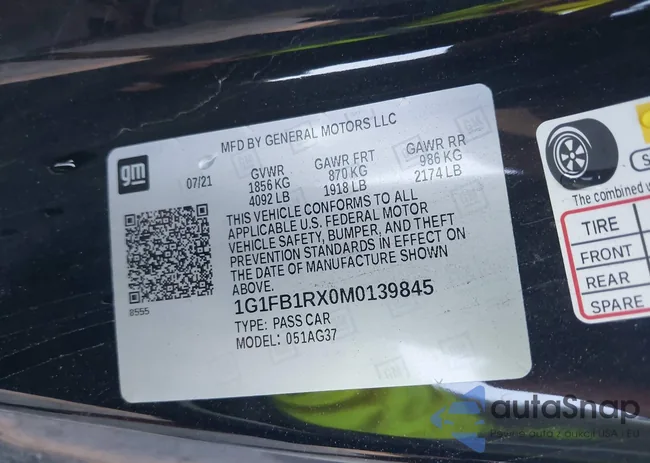 1G1FB1RX0M0139845: 43136039