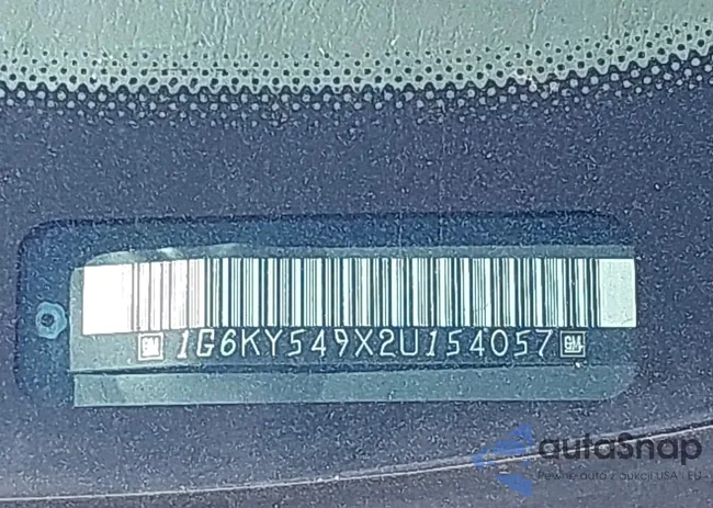 1G6KY549X2U154057: 43137295