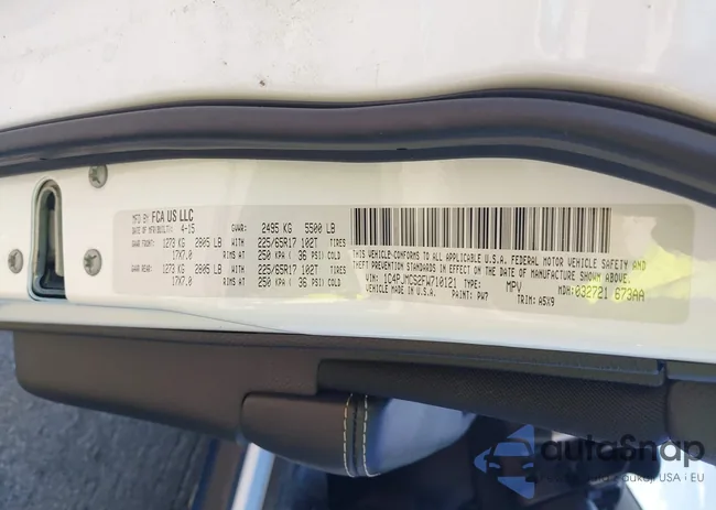 1C4PJMCS2FW710121: 43137342