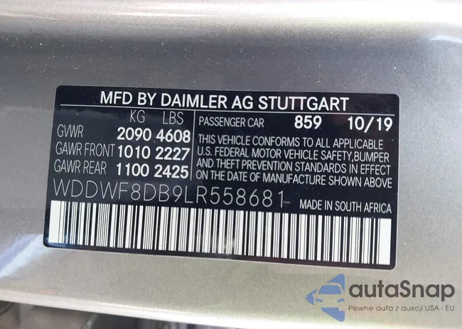 WDDWF8DB9LR558681: 43137582