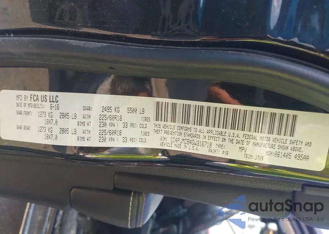 1C4PJMCB4GW316718: 43137621