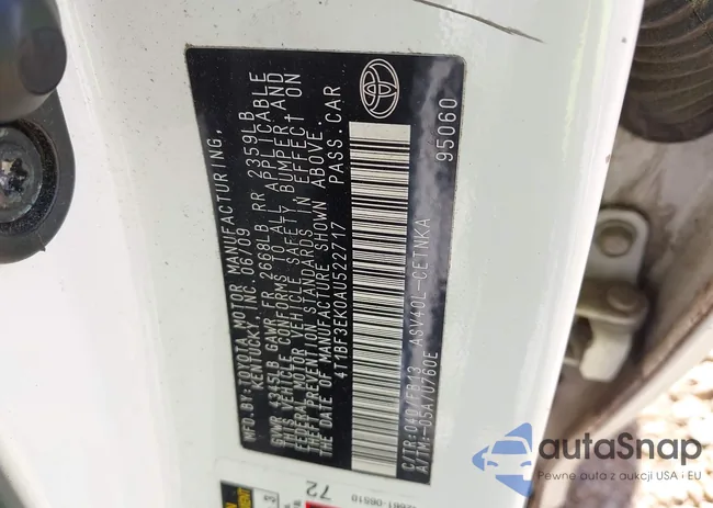 4T1BF3EK0AU522717: 43136723