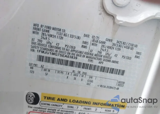 1FMJU1MG7SEA03839: 43136777