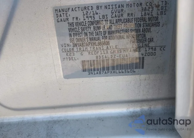 3N1AB7APXHL665606: 43137046