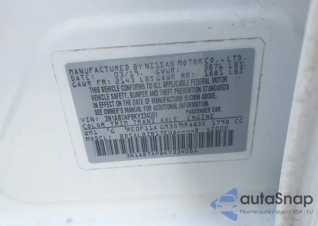 3N1AB7AP8KY334081: 43138259