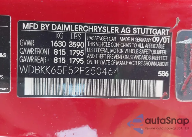 WDBKK65F52F250464: 43138396