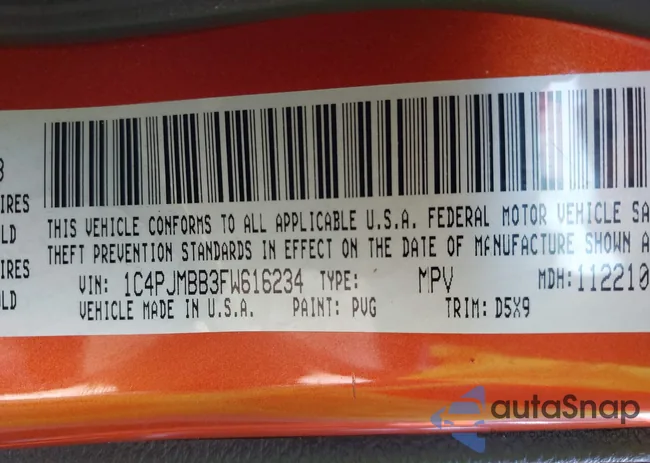 1C4PJMBB3FW616234: 43138415