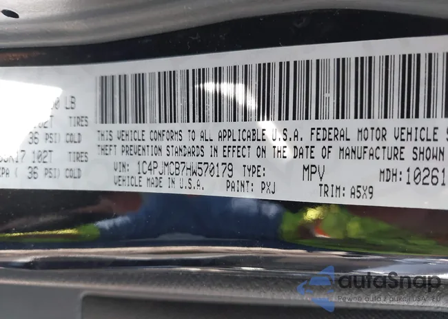 1C4PJMCB7HW570179: 43137755