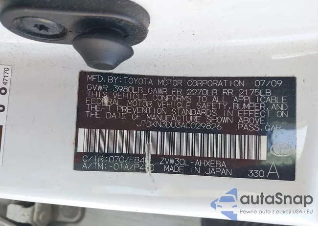 JTDKN3DU3A0029826: 43137984