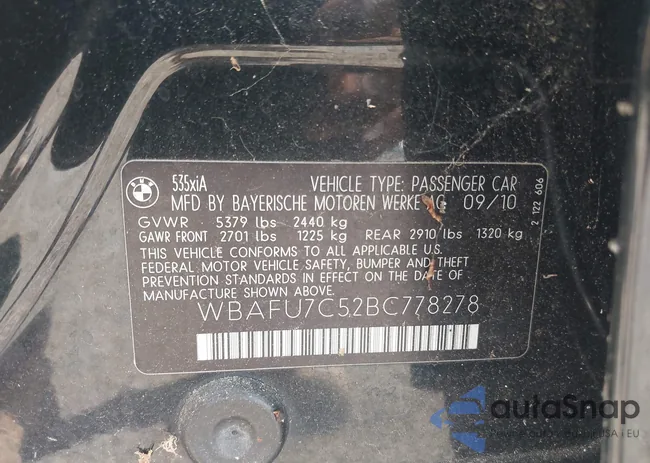 WBAFU7C52BC778278: 43139225