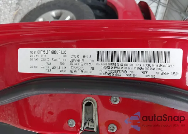 3D7TT2CT8BG518884: 43139276