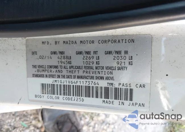 JM1GJ1V64F1173764: 43139427