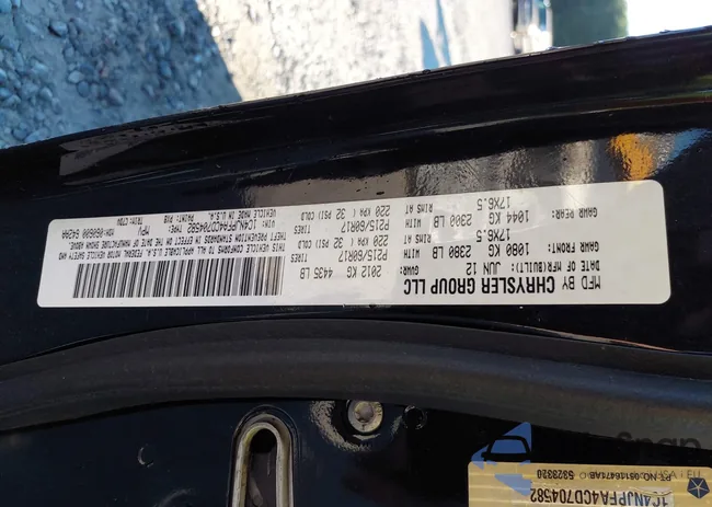 1C4NJPFA4CD704582: 43139440