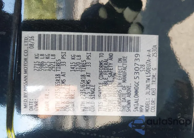 5N1AL0MM0GC530739: 43139612