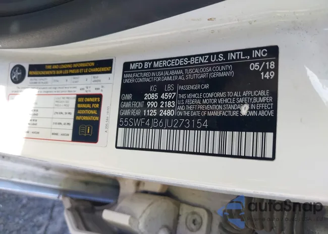 55SWF4JB6JU273154: 43138715