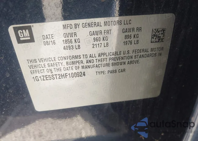 1G1ZE5ST2HF100924: 43140504