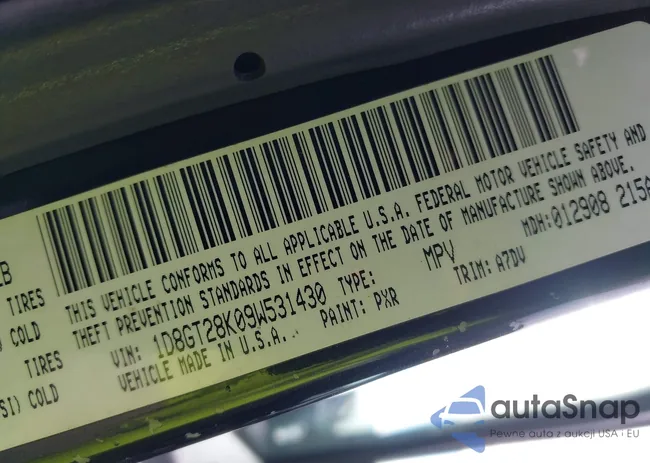 1D4PU2GK4BW520338: 43139929