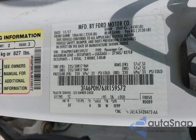 3FA6P0H76JR159572: 43139957