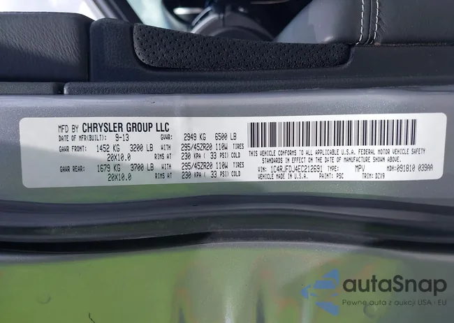 1C4RJFDJ4EC212691: 43141103