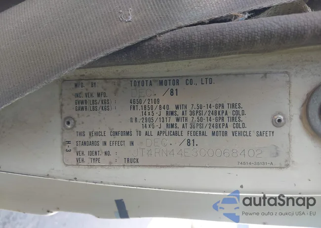 JT4RN44E3C0068402: 43141162