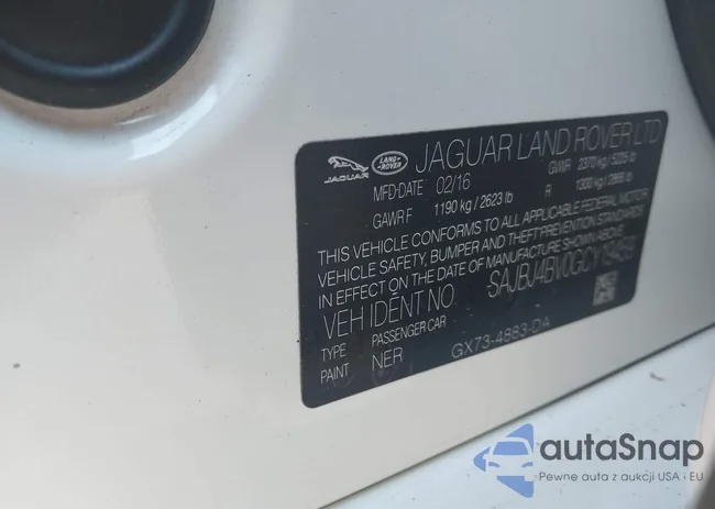 SAJBJ4BV0GCY19459: 43141626