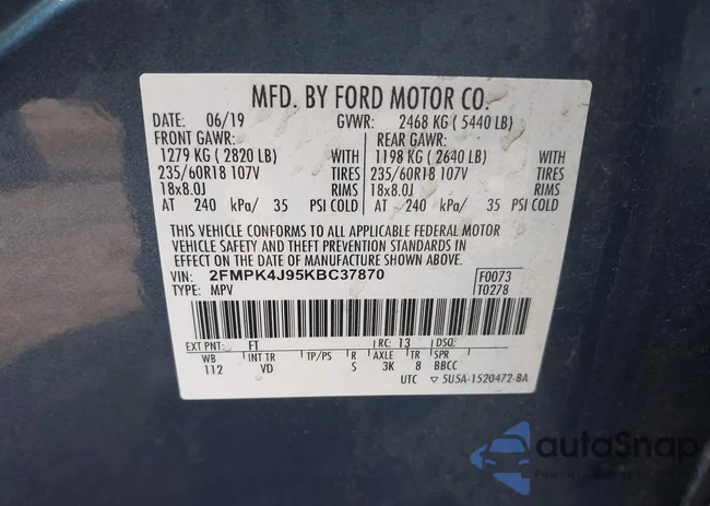 2FMPK4J95KBC37870: 43142309