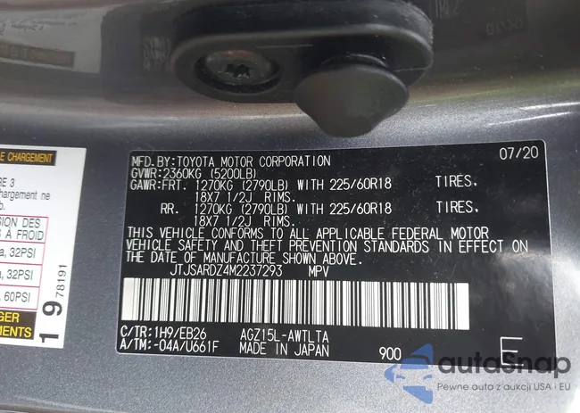 JTJSARDZ4M2237293: 43142466