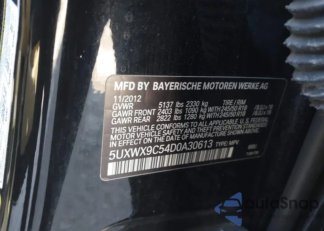 5UXWX9C54D0A30613: 43142480