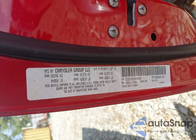 2C3CDYAGXDH540585: 43141672