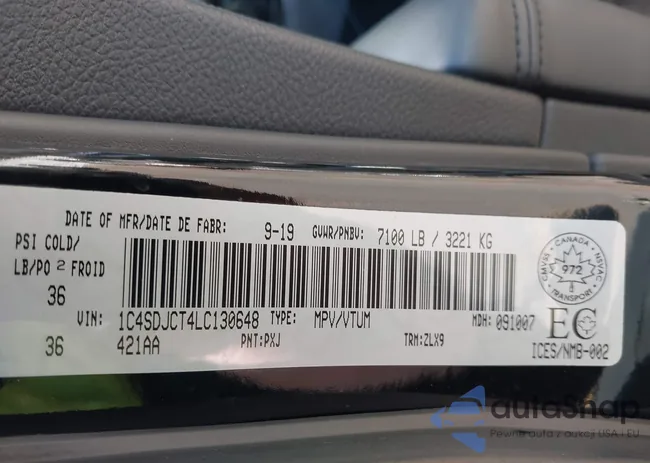 1C4SDJCT4LC130648: 43141751