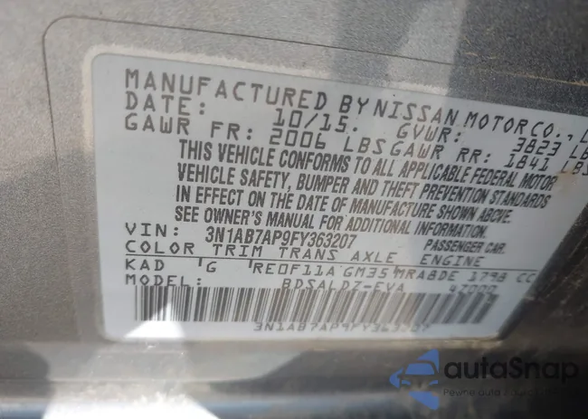 3N1AB7AP9FY363207: 43141853