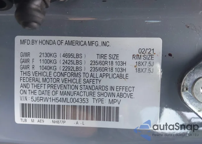 5J6RW1H54ML004353: 43142005