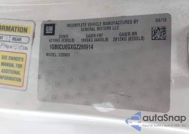 1GB0CUEGXGZ280914: 43143201