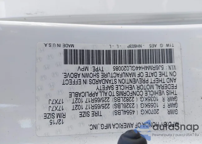 5J6RM4H44GL020085: 43143323