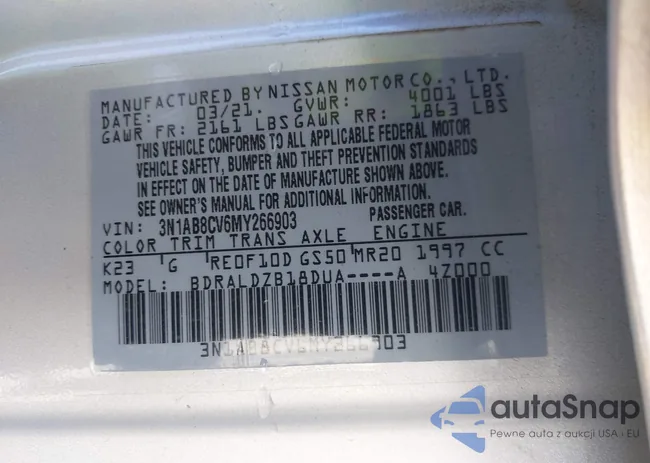 3N1AB8CV6MY266903: 43143452