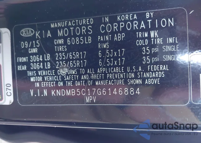 KNDMB5C17G6146884: 43143647