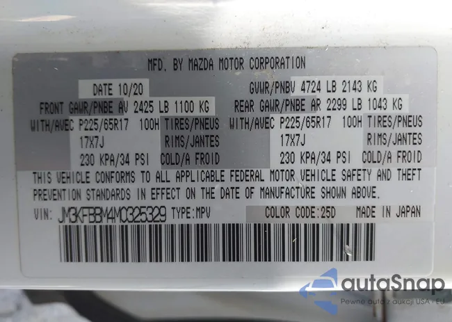 JM3KFBBM4M0325329: 43142889