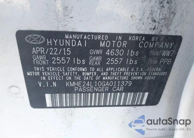 KMHE24L10GA011379: 43144061